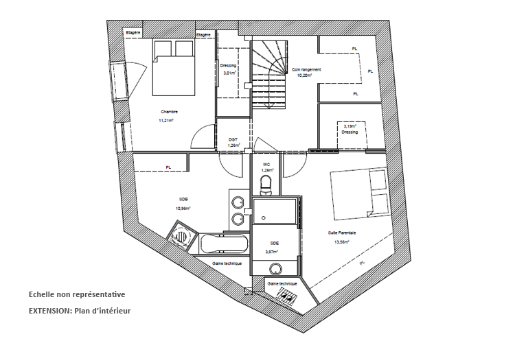 perspective 3D rénovation habitation
